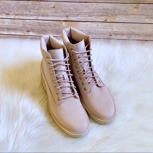 Timberland Kenniston 6” Light Pink Sneaker Boots - Picture 3 of 8